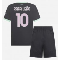 AC Milan Rafael Leao #10 Replika babykläder Tredjeställ Barn 2024-25 Kortärmad (+ korta byxor)